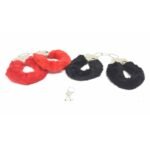 Esposas Metal Peluche Negro